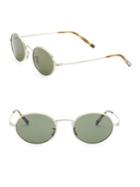 Oliver Peoples Empire Suite 49mm Round Sunglasses