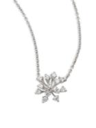 Hueb Modern Diamond & 18k White Gold Pendant Necklace