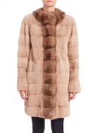 The Fur Salon Mink & Sable Fur Coat