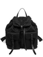 Prada Studded Nylon Backpack
