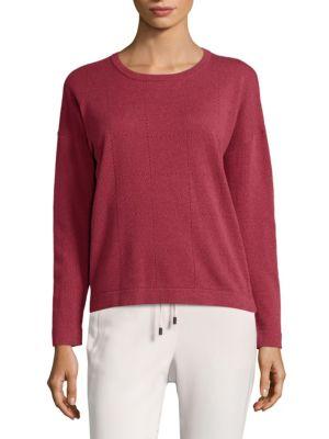 Peserico Perforated Knit Cashmere & Silk Sweater