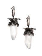 Alexander Mcqueen Iris Crystal Earrings