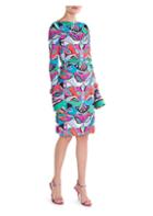 Emilio Pucci Marilyn Printed Jersey Belted Dress