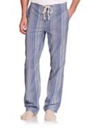 Paul Smith Striped Cotton Pajama Pants