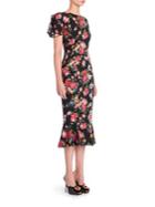 Dolce & Gabbana Floral Button Dress