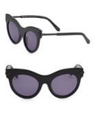 Karen Walker 52mm Miss Lark Cat-eye Sunglasses