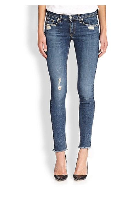 Rag & Bone/jean La Paz Distressed Skinny Jeans