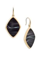 Michael Kors Cool & Classic Black Agate Earrings