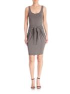 L'agence Ivy Tie-front Dress
