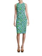 Michael Kors Collection Floral Printed Dress