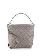 Michael Michael Kors Quilted Large North South Leather Shoulder Bag