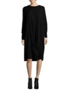 Dkny Solid Cocoon Dress