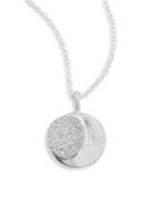 Ippolita 925 Onda Large Diamond Pendant Necklace