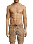 Burberry Guildes Checked Swim Shorts