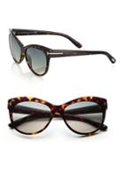 Tom Ford 56mm Acetate Cat Eye Sunglasses