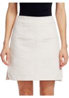 Carven Panelled A-line Skirt