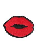 Logophile Embroidered Lip Patch