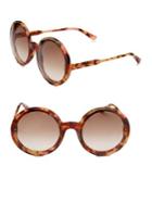 Bottega Veneta Fashion Inspired 61mm Round Sunglasses