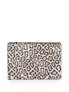 Givenchy Jaguar-print Small Coated Canvas Pouch