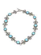 Konstantino Aegean Turquoise Doublet & Sterling Silver Necklace