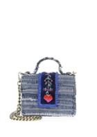 Kooreloo Divine Petite Embroidered & Woven Crossbody Bag