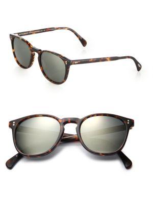 Oliver Peoples Finley Esq 51mm Round Sunglasses