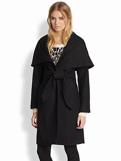Mara Hoffman Belted Shawl-collar Coat