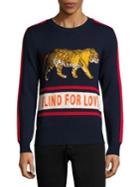 Gucci Tiger Stripe Wool Sweater