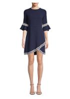 Shoshanna Lace-trim A-line Dress