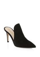 Jimmy Choo Suede Point-toe Mules
