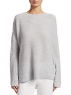 Theory Cinch Sleeve Cashmere Sweater