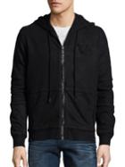 True Religion Moto Zip-front Hoodie