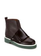 Marni Banded Leather Booties
