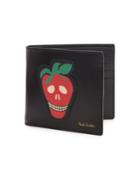 Paul Smith Strawberry Skull Calf Leather Billfold Wallet