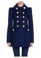 Dolce & Gabbana Military Double-breasted Wool Coat