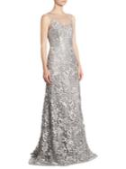 Liancarlo Guipure Lace Gown