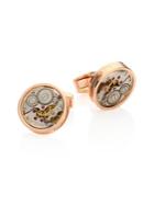 Tateossian Skeleton Exposed Plated Limited Edition Cuff Links