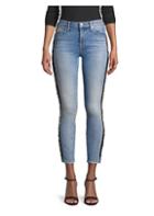 7 For All Mankind Ankle Beaded Skinny Jeans
