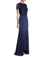 Shoshanna Lovat Hi-lo Gown