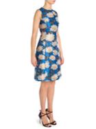 Dolce & Gabbana Floral Jacquard Sleeveless Dress