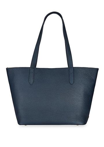Gigi New York Teddie Leather Tote Bag
