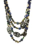 Alexis Bittar Elements Semi-precious Multi-stone Multi-strand Necklace