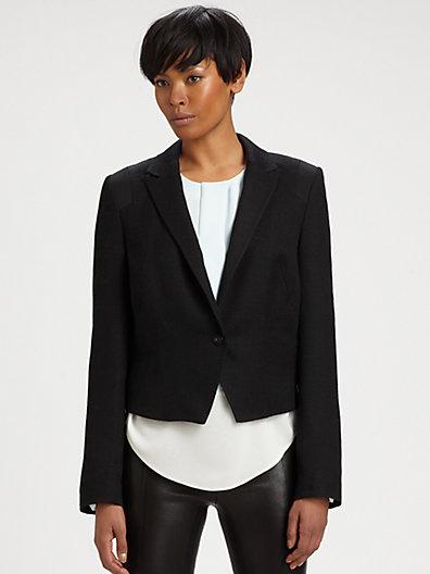 J Brand Ready-to-wear Taylor Sheer-back Blazer