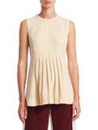 Valentino Pleated Shell Top