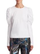 Peter Pilotto Gathered Sleeve Blouse