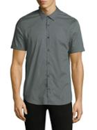 John Varvatos Star Usa Printed Cotton Casual Button-down Shirt