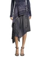 Diane Von Furstenberg Silk Blend Asymmetric Skirt
