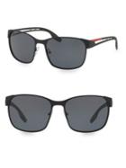 Prada Sport 59mm Metal Sunglasses