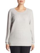 Saks Fifth Avenue Collection Crewneck Cashmere Knitted Sweater