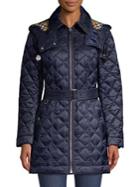 Burberry Baughton Belted Quilted Jacket